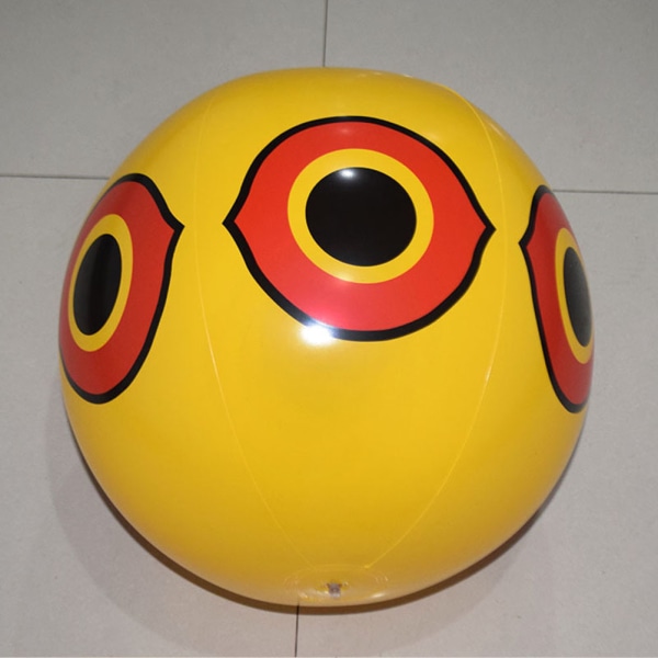 Fuglefjernere Terror Eyes Oppustelig Fugleskræmme Ballon Fuglefjernende Øjne Ballon