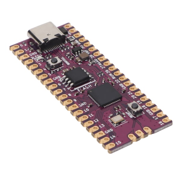 Mikrokontrollerkort Dual Core 264KB ARM Cortex M0+prosessor lavt strømforbruk fleksibel mikrokontrollermodul for RPi