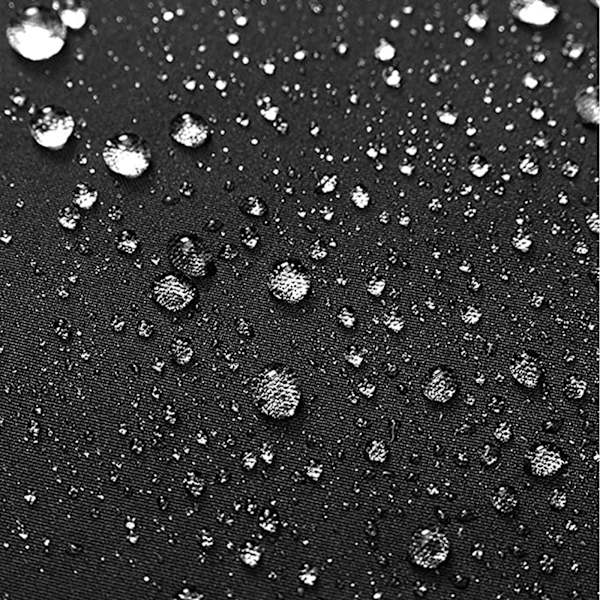 Utomhus gungstolsskydd dammskydd solskydd - kaffe (150*50*10cm) 190T silverbelagd