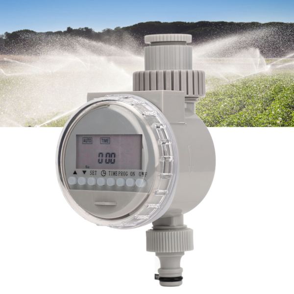 Solvandingstimer Smart Automatisk Vandings- og Irrigationsstyringssystem med LCD-skærm til Hjemmehaven