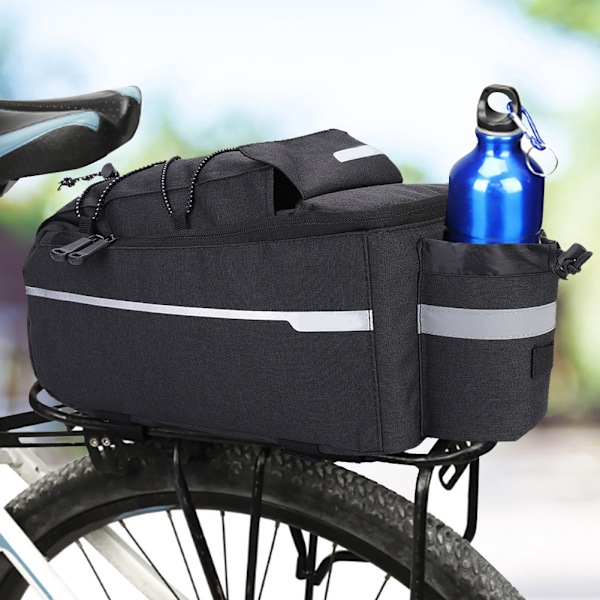 B Soul Udendørs Cykel Bagagebærer Bag - Sort Cykel Bagagepose til Cykler