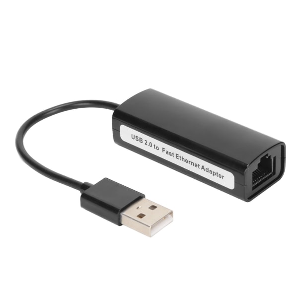Ethernet-adapter USB till 10 100 Mbps Plug and Play Wired LAN-nätverksadapter för Switch för Windows för OS X