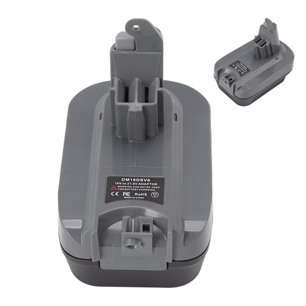 18V til 21.6V Litium Batteriadapter for V6, SV03, SV04, SV09, DC62, DM18DSV6 Støvsugere - Erstatnings Batterikonverter