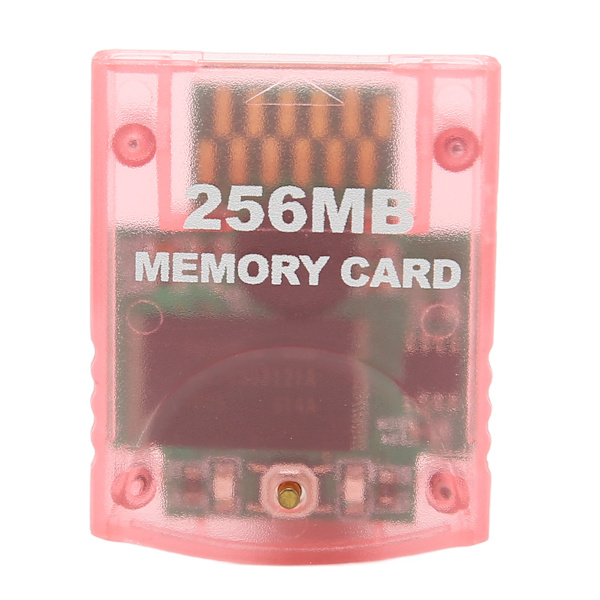 Til Gamecube Hukommelseskort Plug and Play Højhastighedsspilkonsol Hukommelseskort til Wii Konsol 256MB (4086Blokke)