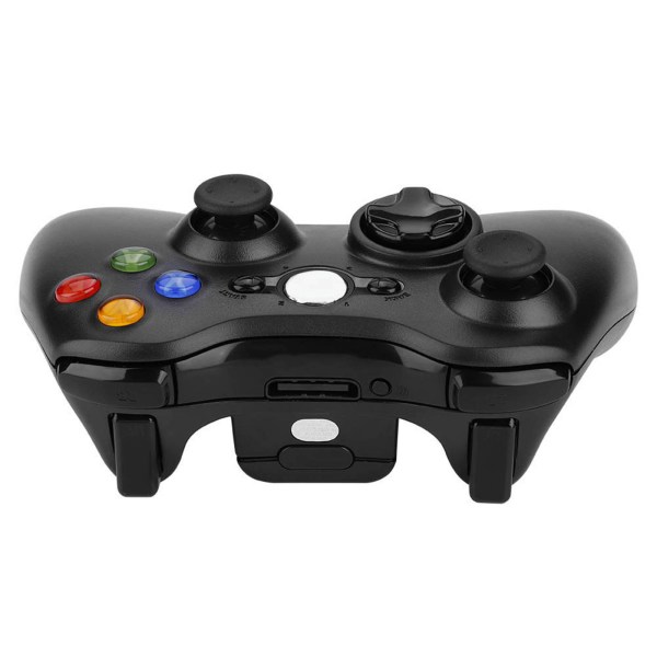 Gamepad för Xbox 360-kontroller Joystick trådlös handkontroll Bluetooth trådlöst spel (svart)- W