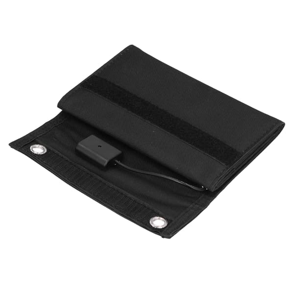10W 5V USB Solpanel Foldbar Bærbar Polykrystallinsk Solcelleoplader til udendørs brug