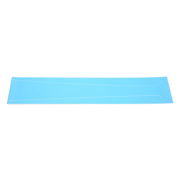 Midtskin for PS5-konsollen, integrert, ripebestandig, midtre strimmelklistremerke for PS5 Digital Edition-vert, blå