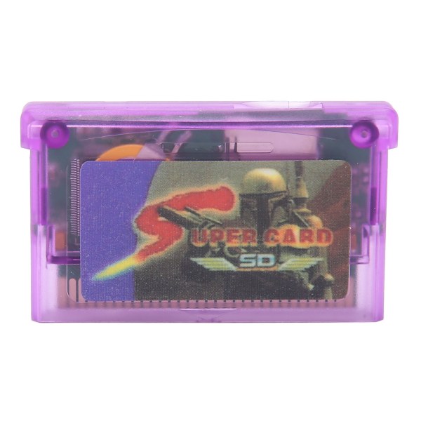 Minneskort för Videospel för GBA SP för GBM Brännkort Spel Flashkort Mini Superkort Stöd för Minneskort