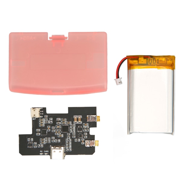 Li-Ion batteri for Game Boy Advance 1500mAh Universal Type C ladbart batterimodul for GBA