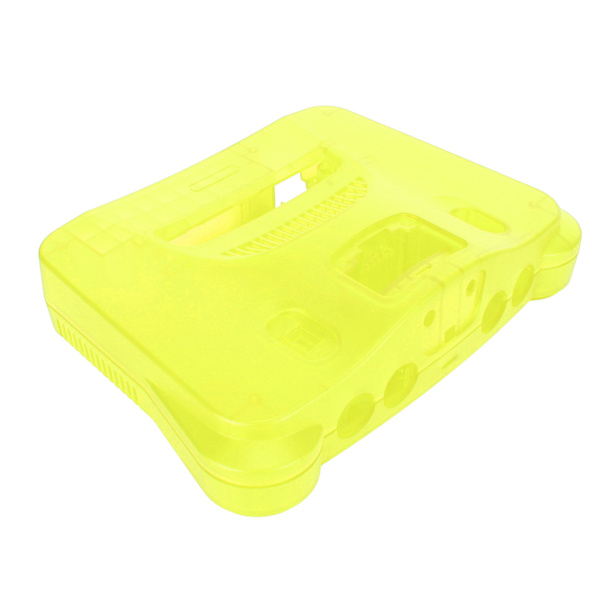 Etui for spillkonsoll - Retro ABS Robust Profesjonelt erstatningsskall for N64 Transparent Grønn
