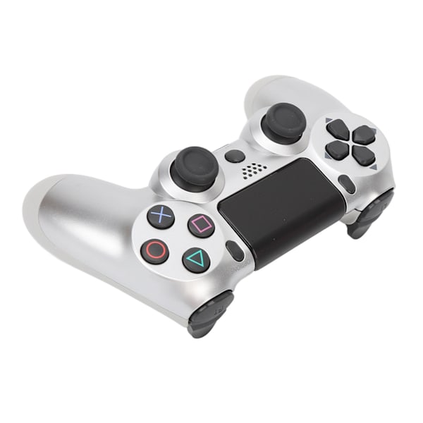 Fjernbetjening Joystick Gamepad Følsomme Knapper Ægte Vibration Forhindrer Glidning Trådløs Spilkonsol til Computer Telefoner Sølv Hvid