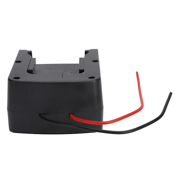 Lithium Batteriadapter Strømforbindelsesbeslag med Kabler til Milwaukee M18 18V Sort