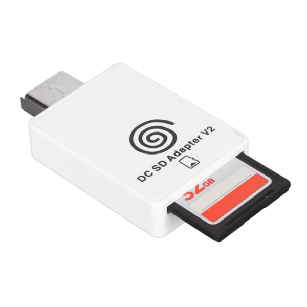 DC-kortläsare, minneskortläsare, adapter med CD för Sega Dreamcast Dreamshell V4.0 Spelkonsoltillbehör