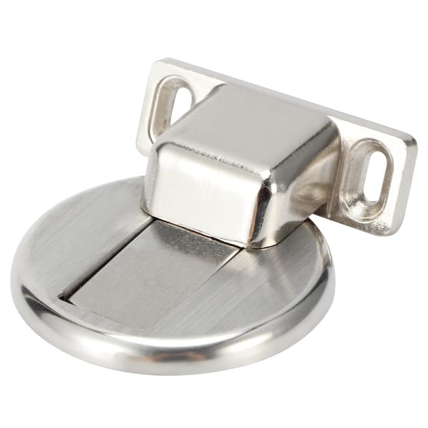 2 Pakke Børstet Rustfritt Stål Magnetisk Dørstopper Holder Dørstopper Tilbehør