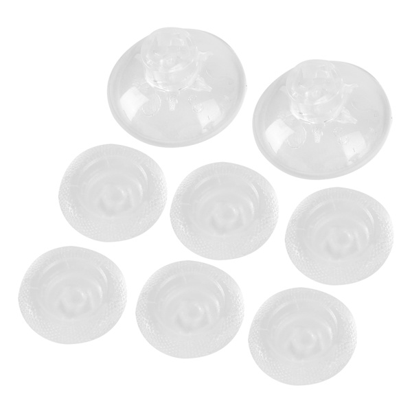 Universal Gamepad Justerbar Høyde Joystick Deksel Tilbehør for XBOX ONE Spillmaskin hvit