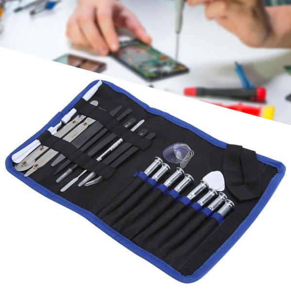 21-i-1 Öppna Demontera Reparera Skruvmejsel Pry Bar Kit för OS X/Android Notebook K-2020