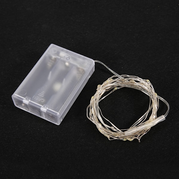 10m Hvite USB Kobbertråd LED Lyslenker for Festlig Dekor og Fester