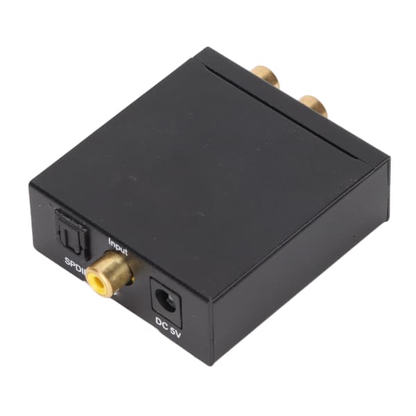 Digital til Analog Konverter Aluminiumlegering DAC med USB-strømkabel