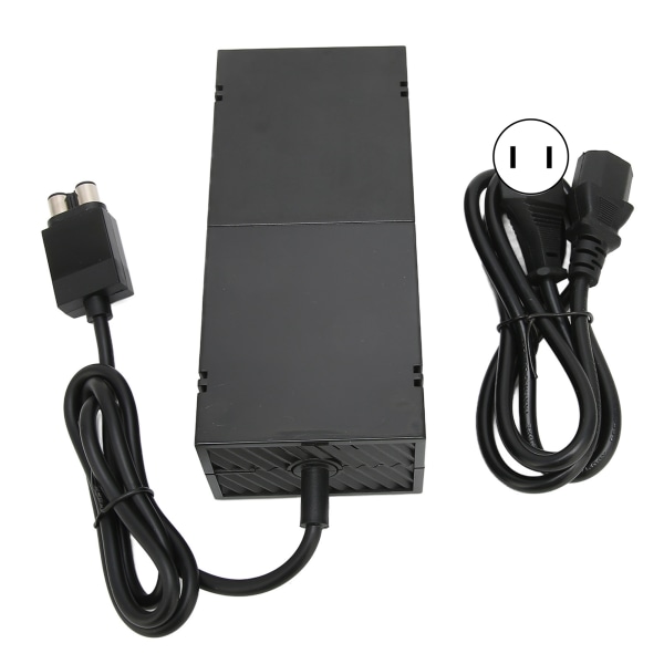 AC Adapter erstatning Power Brick Adapter Kompatibel for Xbox One Console 100-240VUS Plugg