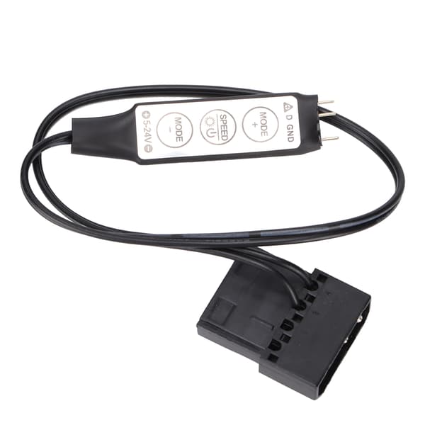RGB LED Grafikkort Chassis Belysning Bundkort Synkroniseringscontroller