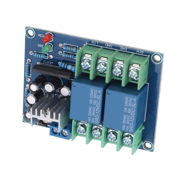 30A Högtalarskyddskretskort DIY Hög Effekt Stereo Högtalarskyddsmodul