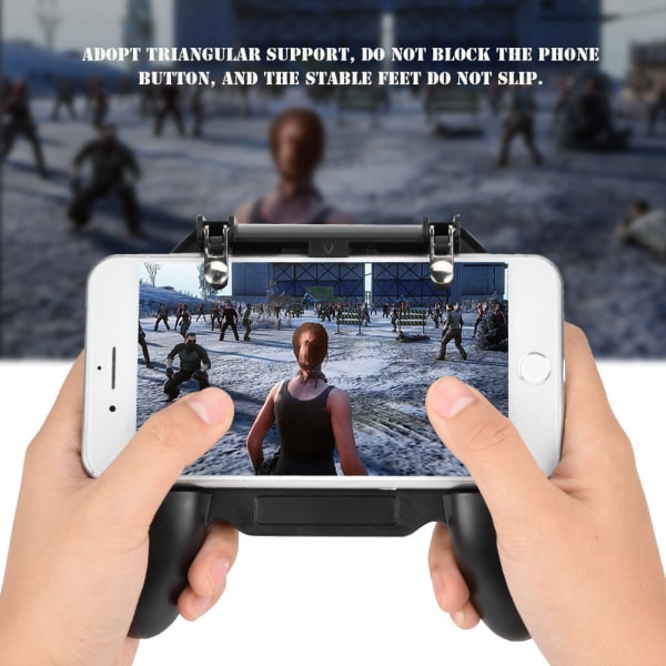 Mobiltelefon Game Controller Joystick Cooling Fan Gamepad til iOS Android