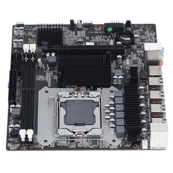 X58 LGA 1366 Gaming Bundkort DDR3 ECC Hukommelse USB 2.0 SATA Desktop PCB