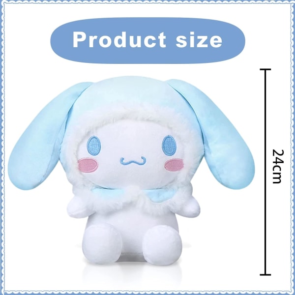 Cinnamoroll Plush Toy, Cinnamoroll Plush Doll Rag Doll Plush Toys Cinnamoroll Plush Toys Cartoon Stuffed Doll Kids Party Gifts for Birthday