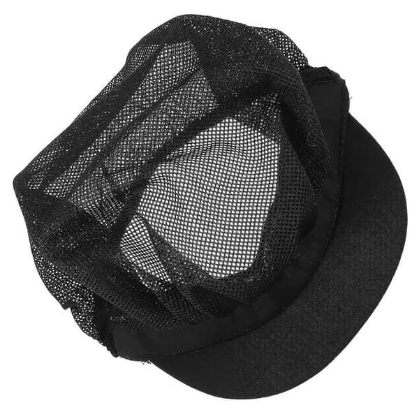 【bt02】Chef Hat Adjustable Elastic Breathable Mesh Work Hat Beanie for Kitchen