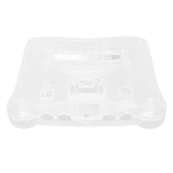 Retro Spillkonsollhus Gjennomsiktig Hvit Spillkonsoll Beskyttende Skall for N64 Retro Spillkonsoll