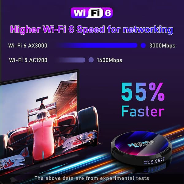 4K snabb TV-box, multifunktionell mediaspelare för hemmets sovrum 2g16g AU Plug