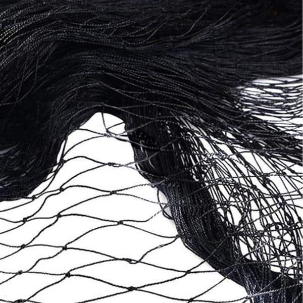 (Sort 7,5*15M mesh 2,5cm) Anti-fuglenet nylonmateriale