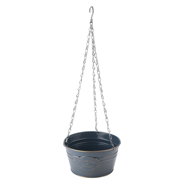 Jern Spand Blomster Implement Med Jernkæde