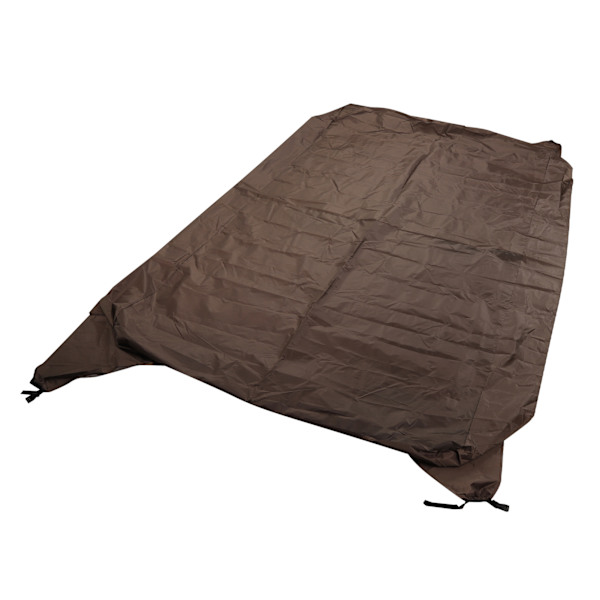 Bordtennisbord Dammskydd Utomhus Patio Regnskydd Solskydd Bordplatta Skydd Brun