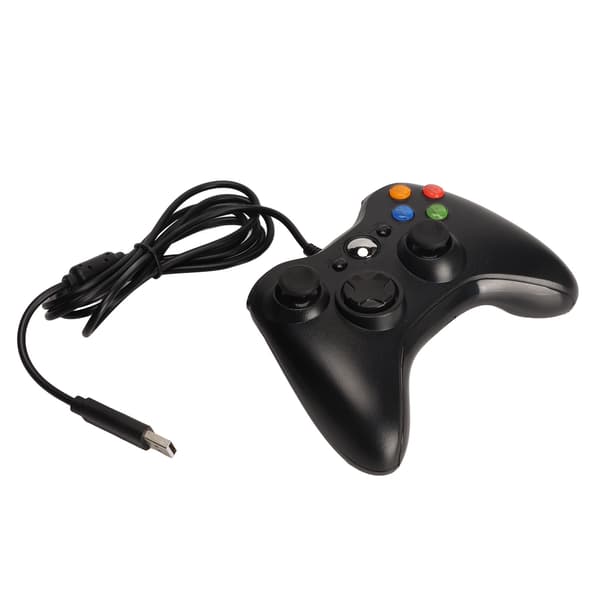 Kablet spilcontroller til Android med vibration, multifunktionel komfortabel gamepad, sort