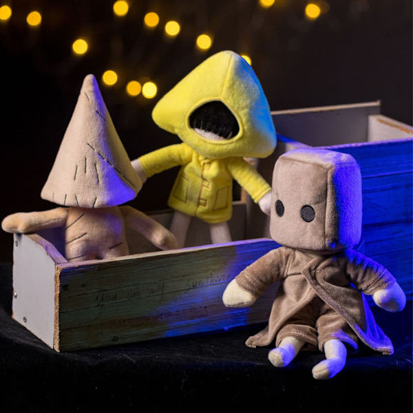 Little Nightmares & Little Nightmares 2 Pehmolelu - 30cm Boxman Xiaoliu Nuken