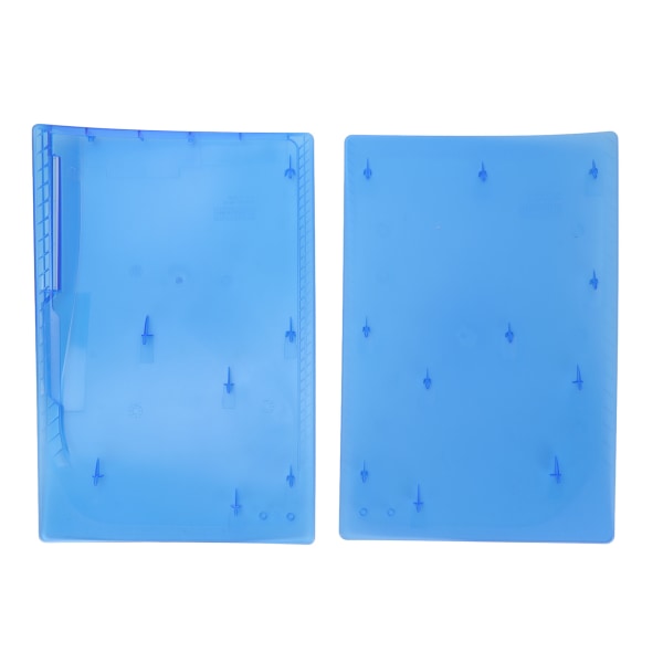 Spelkonsol Cover Repsäkert Dammtät skyddande matt skalpanel för PS5 Transparent Blue