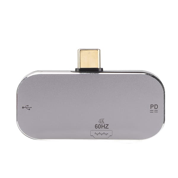 USB C Dock 3 i 1 HDMI USB A Type C Hub Adapter for Windows Android Laptop Telefon