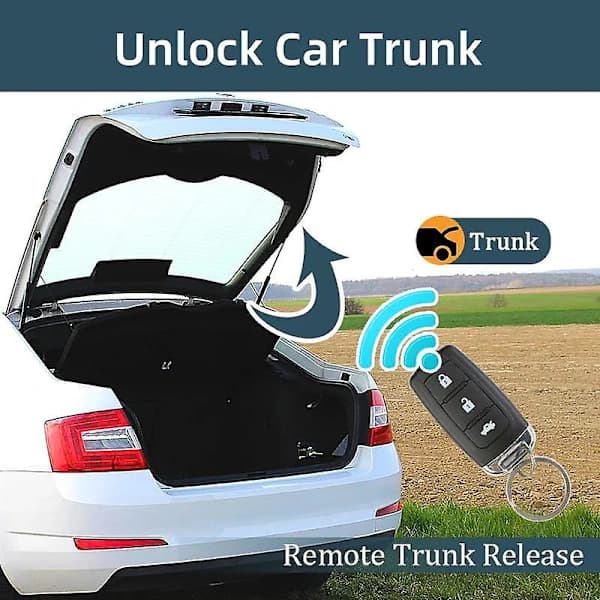 Universal Car Door Lock Trunk Release Keyless System Central Locking Kit Remote Control Car Accessories With Bluetooth