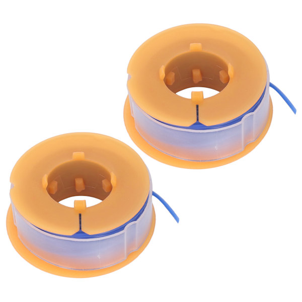 2 stk. Grasklipperspoletråd Nylon Trimmer Tilbehør Utskifting Passer for BOSCH ART 30 ART 30FA Blå