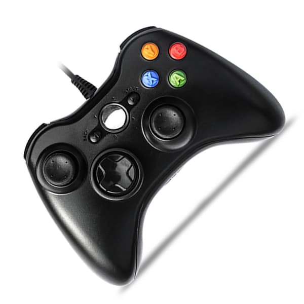 Universal Kablet Gaming Controller Gamepad Joystick til PC Laptop Android Sort