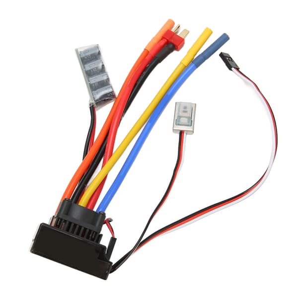 120A børsteløs ESC vanntett sensorløs hastighetskontroller for 1/8 1/10 1/12 RC-bil
