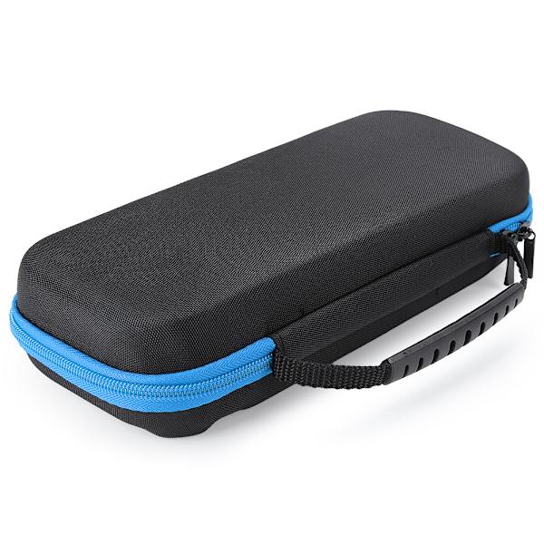 Bærbar oppbevaringsveske Carry Case EVA Beskyttende hardveske for Nintendo Switch spillkonsoll Blå glidelås