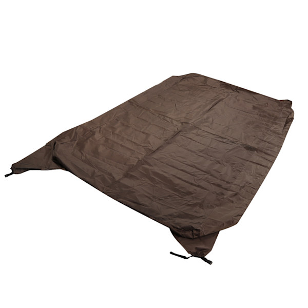 Bordtennisbord Dammskydd Utomhus Patio Regnskydd Solskydd Bordplatta Skydd Brun