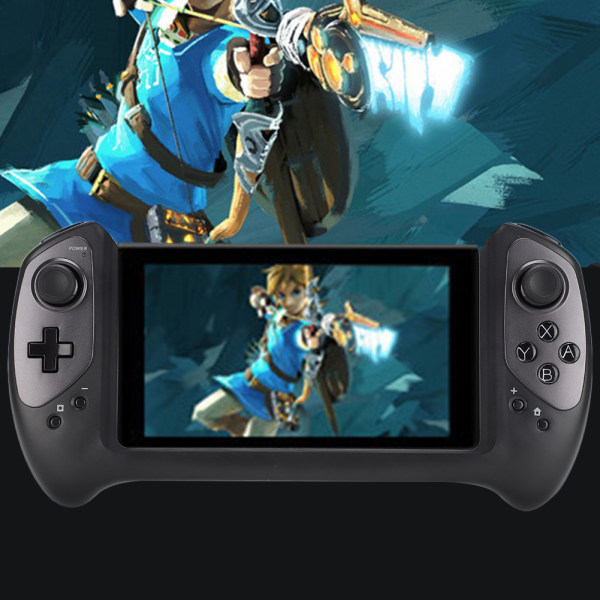Sort Spilcontroller Gamepad til NS Switch Spilkonsol Joystick Plug and Play