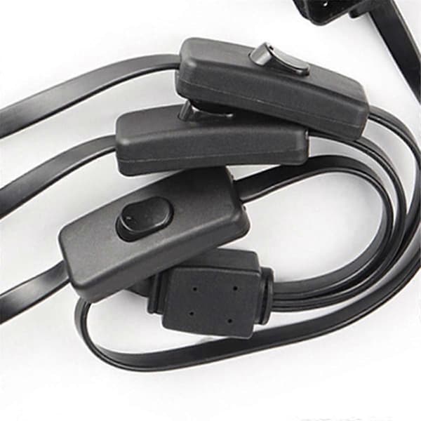 OBD2 Splitter Forlænger 1 til 3 med Switch Y-kabel Han til To Port til Hun GPS Auto Diagnostisk Forbindelse