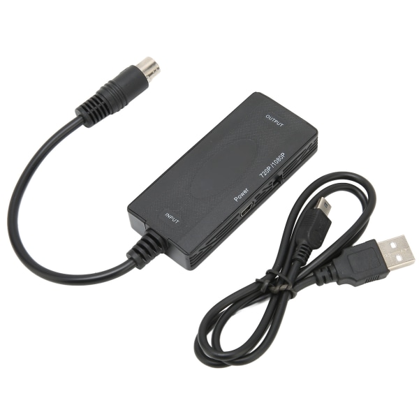 Game Console Converter Drive Free Lossless for SS til HD Multimedia Interface Adapter for HDTV-W