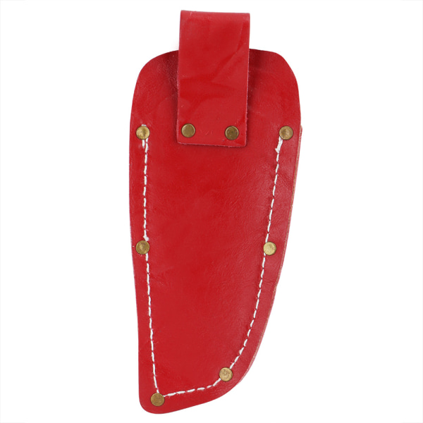 1 stk hagearbeid beskjæring veske kuskinn tang Saks deksel verktøypose (rød)