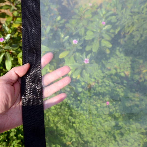 Havebrug altan gennemsigtig regntæt baldakin planteisolering frostvæske anti-fugle fortykket plastfilm forrude 2*3 meter film baldakin (gratis ro)