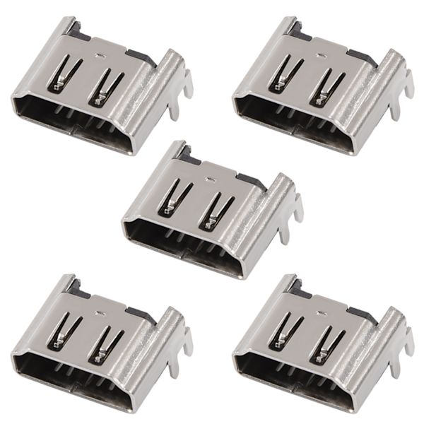 5 stk. HDMI Port Interface Connector Stikkontakt til Sony PlayStation 4 PS4 1000/1100/1200